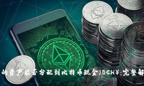 比特币钱包中的资产能否分配到比特币现金(BCH):完整解析与用户指南