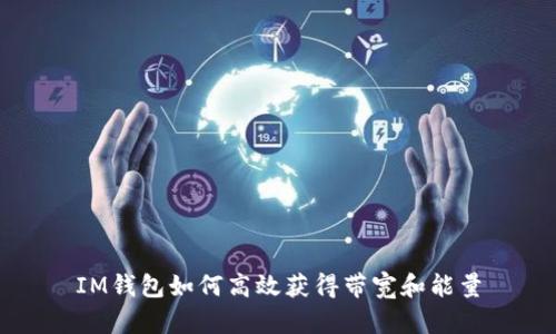 IM钱包如何高效获得带宽和能量