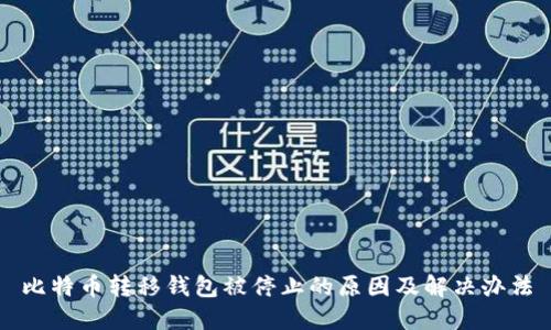 比特币转移钱包被停止的原因及解决办法