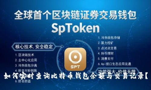如何实时查询比特币钱包余额与交易记录？